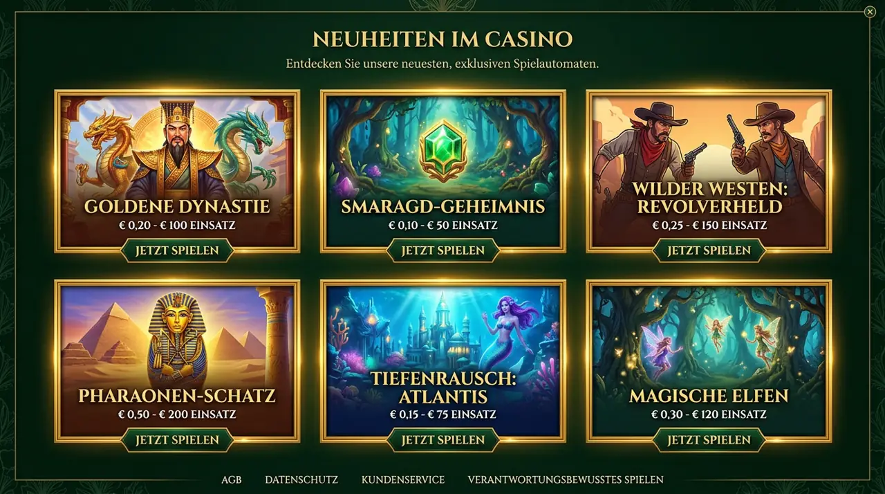 Neuheiten & Instant Win im Richard